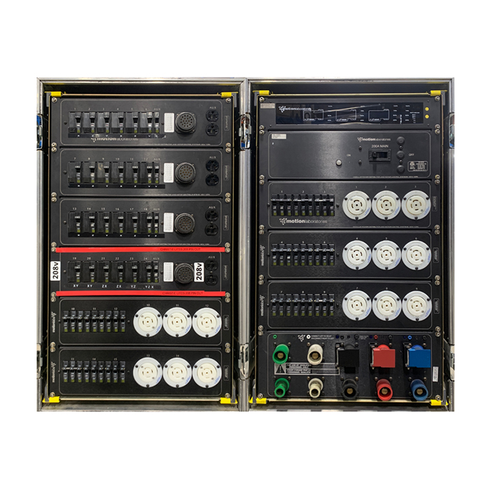 Catalogue image for Motion Labs 120/208V 200Amp Distro Rack